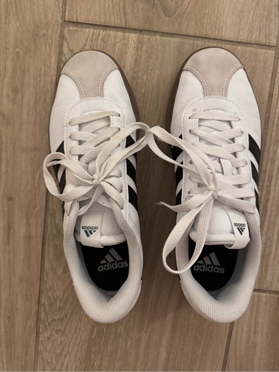adidas Shoes - Adidas Women's White and Black Classic Sneaker. Size 8